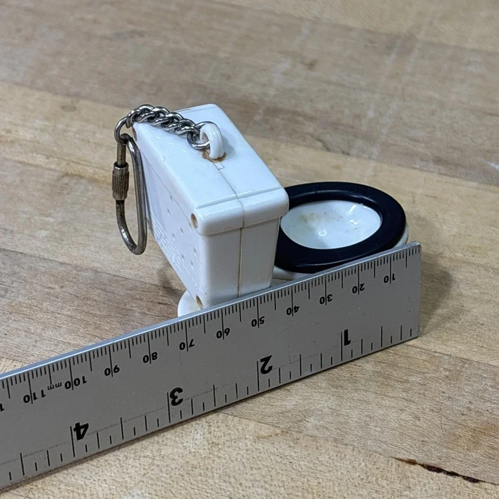Vintage 1995 Toilet Keychain Fun-Damental Too Ltd Kitschy Novelty Decor